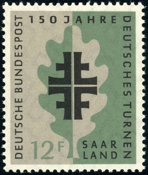 SAARLAND 1957 MiNr. 437