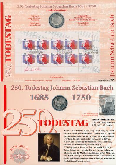 NUMISBLATT 3/2000 Deutsche Post