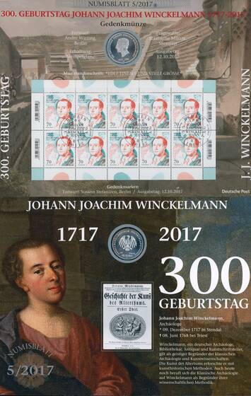 NUMISBLATT 5/2017 Deutsche Post mit Silber-Gedenkmünze 20 Euro