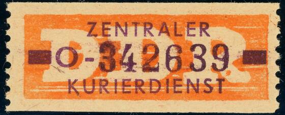 DDR-Dienst MiNr. B 22 O, Neubrandenburg