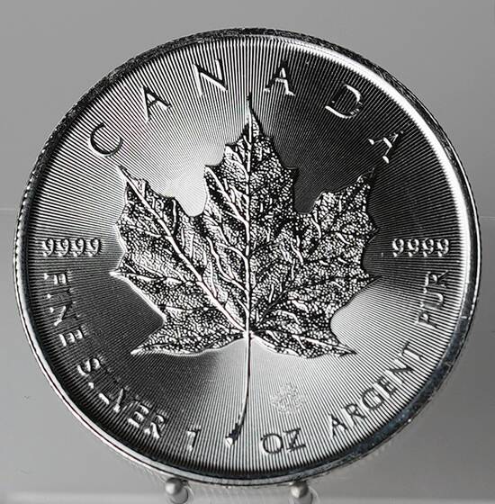 KANADA 5 Dollars Maple Leaf ab 2014