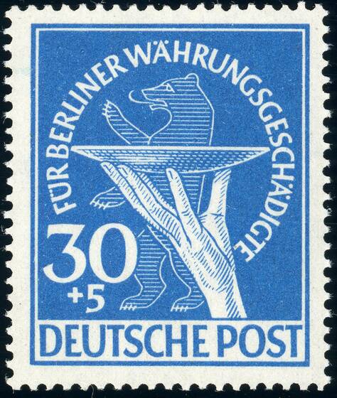 BERLIN 1949 MiNr. 70 I