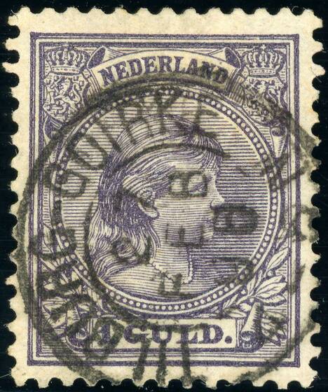 NIEDERLANDE 1891 MiNr. 44 a
