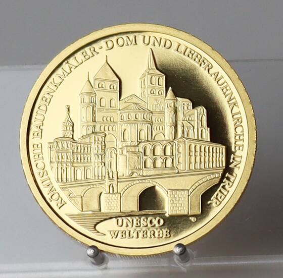 BRD 100 Euro Gold 2009 D Unesco Welterbe Trier