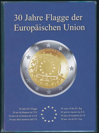 BRD 2015 30 Jahre EU-Flagge 5 x 2 Euro