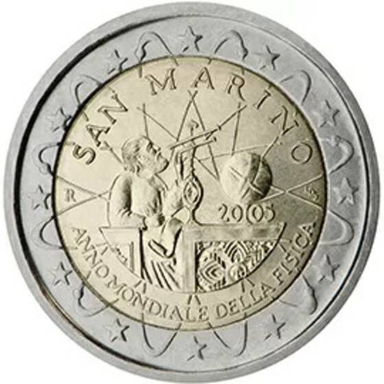 SAN MARINO 2 Euro 2005 Galilei