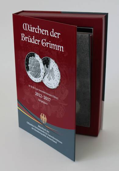 MÜNZBUCH 2012-2017 Märchen der Gebrüder Grimm 10 und 20 Euro