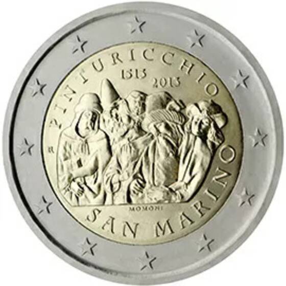 SAN MARINO 2 Euro 2013 Pinturicchio