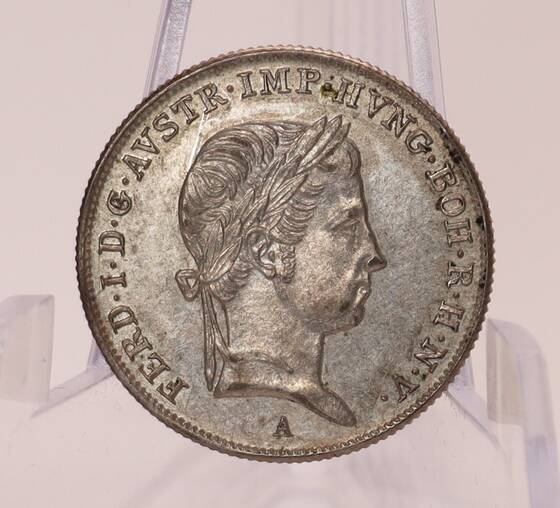 ÖSTERREICH 10 Kreuzer Silber 1842 A