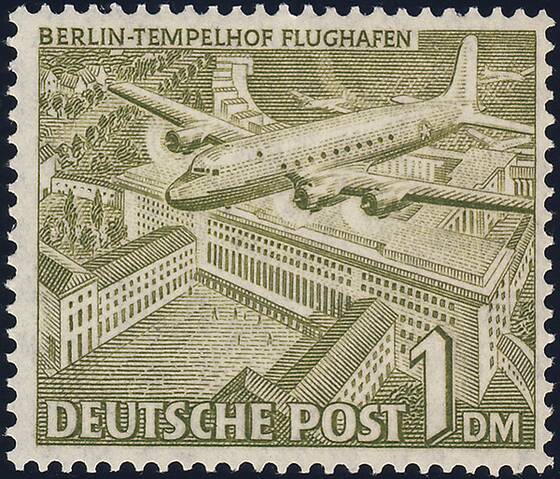 BERLIN 1949 MiNr. 57 X a