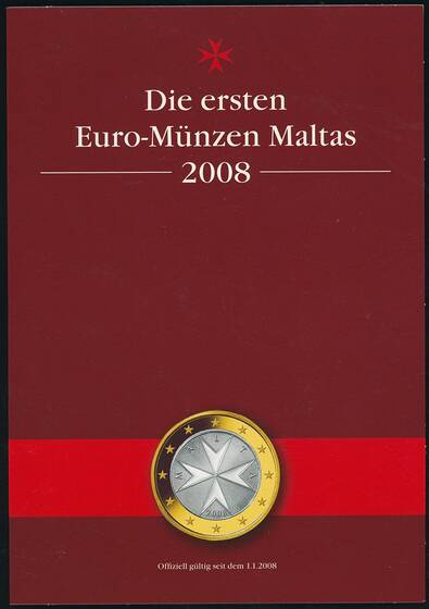 MALTA 2008 Euro-Kursmünzensatz