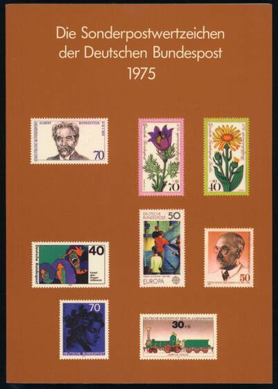 BRD 1975 Jahreszusammenstellung Jahrbuch