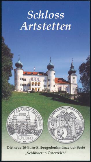 ÖSTERREICH 2004 10 Euro Schloss Artstetten