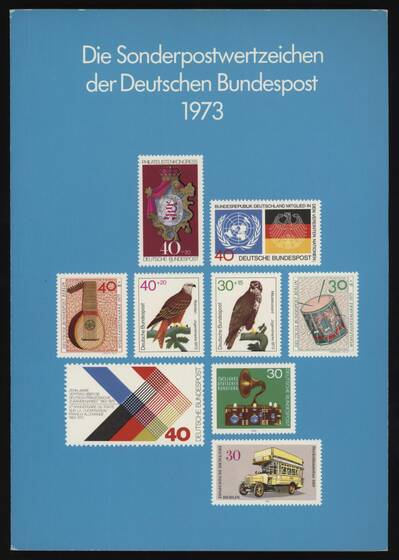 BRD 1973 Jahreszusammenstellung Jahrbuch