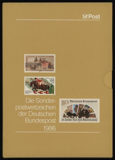 BRD 1986 Jahreszusammenstellung Jahrbuch