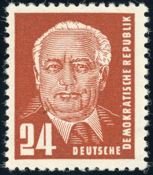 DDR 1952 MiNr. 324 za XII