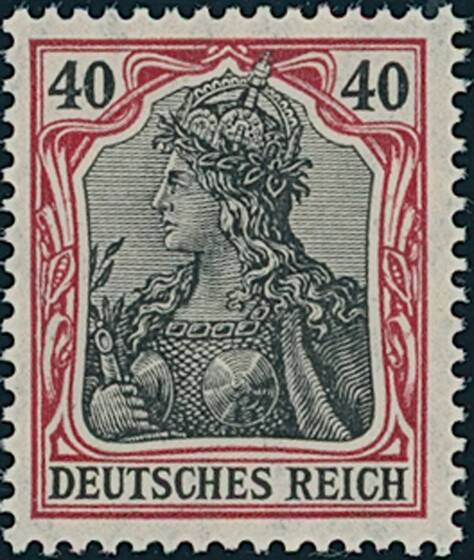 DR 1905 MiNr. 90 I Germania Friedensdruck