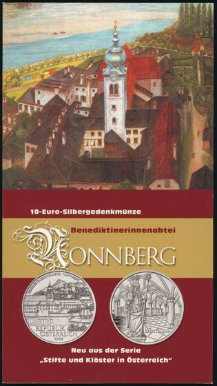 ÖSTERREICH 2006 10 Euro Benediktinerinnenabtei Nonnberg