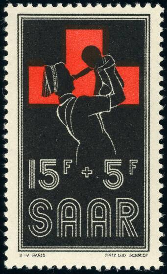 SAARLAND 1955 MiNr. 360