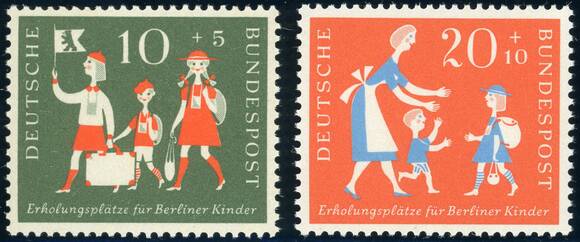 BRD 1957 MiNr. 250-251