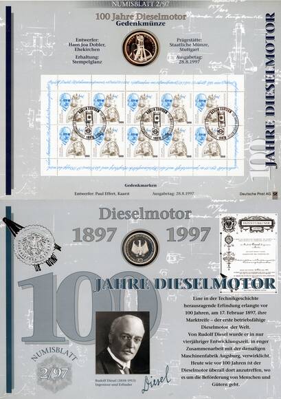 NUMISBLATT 2/1997 Deutsche Post