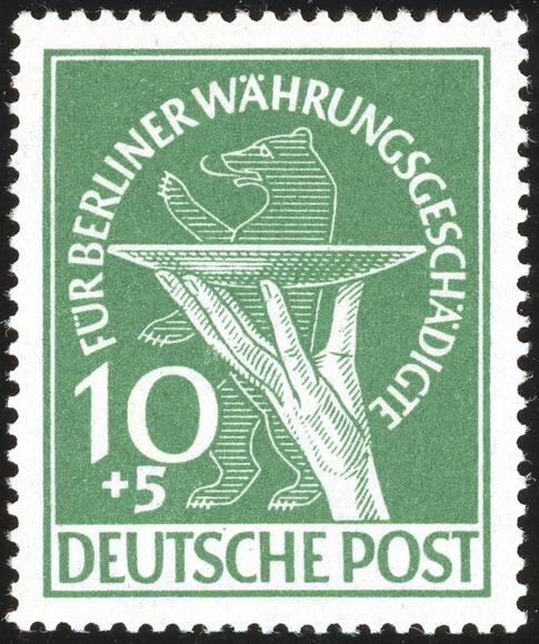 BERLIN 1949 MiNr. 68 II