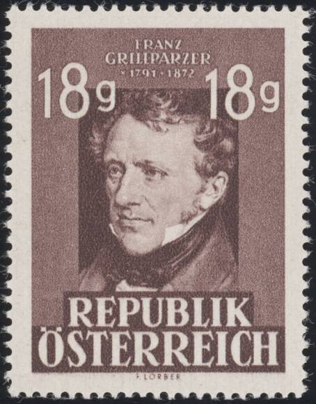 ÖSTERREICH 1947 MiNr. A 802 II Type II