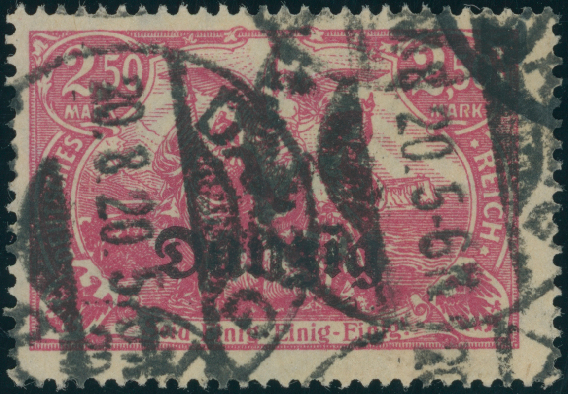 DANZIG 1920 MiNr. 12 c