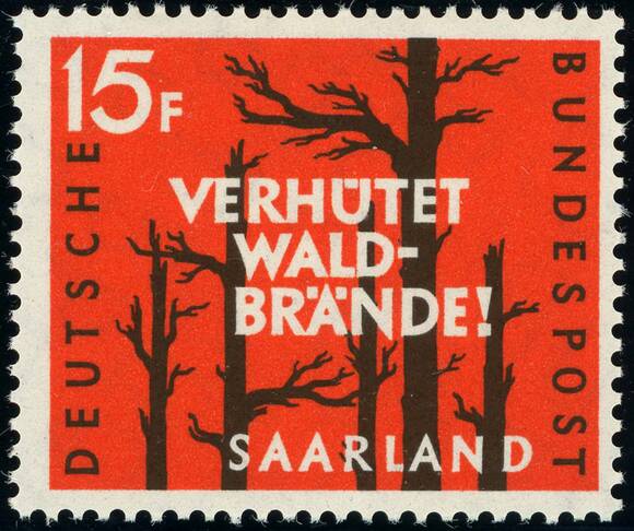SAARLAND 1957 MiNr. 431