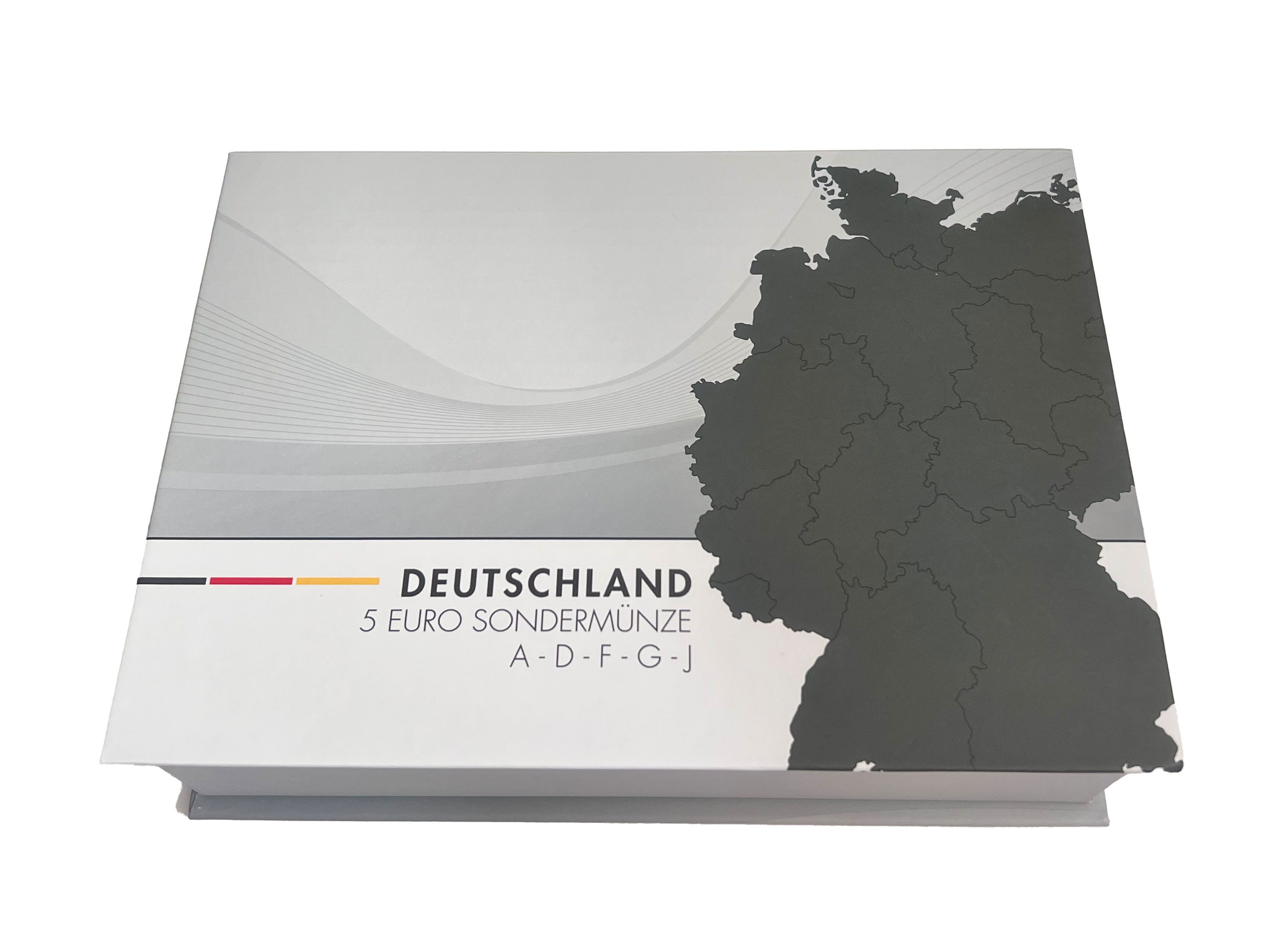 BRD 5 x 5 Euro Polymer 2020 Subpolare Zone in Unterlicht-Box