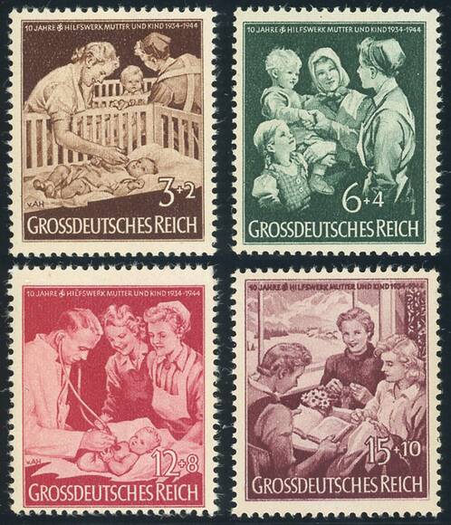 DR 1944 MiNr. 869-872