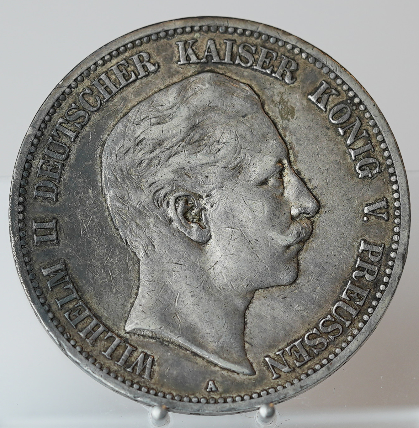 PREUSSEN 5 Mark 1908 A Jaeger 104