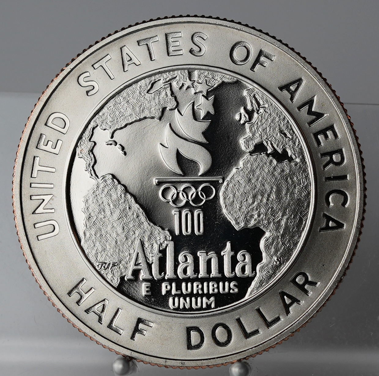 USA Half Dollar 1995 Olympische Spiele 1996 in Atlanta PP