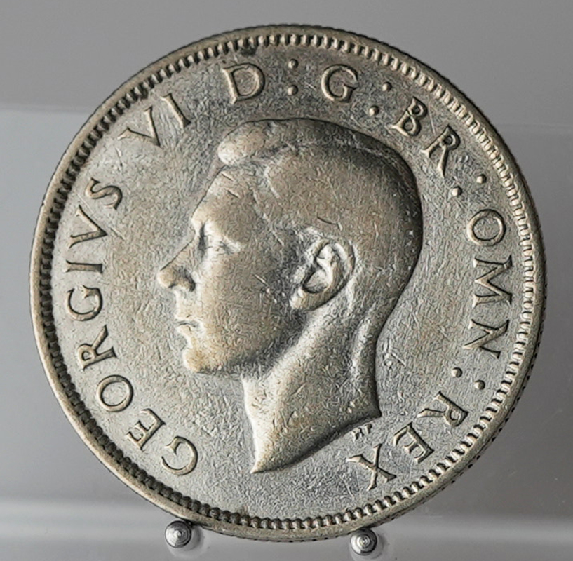 GROSSBRITANNIEN 2 Shillings Silber aus 1937-1946