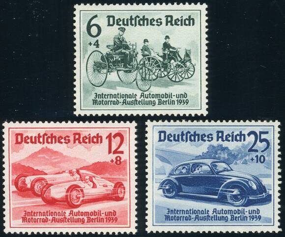 Deutsches Reich 1939 MiNr. 686-688