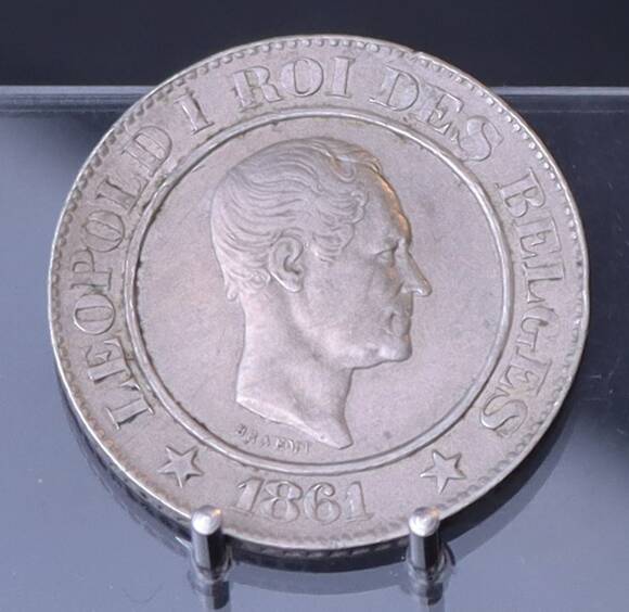 BELGIEN 20 Centimes 1861