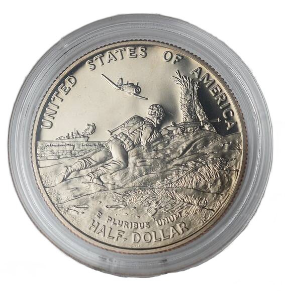 USA 1991-1995 Half Dollar 50. Jahrestag des Zweiten Weltkrieges