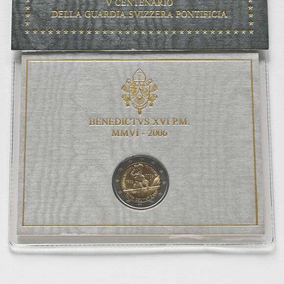 VATIKAN 2 Euro 2006 Schweizer Garde