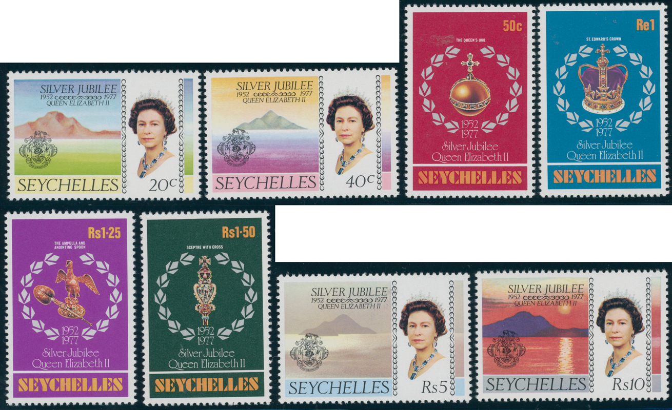 SEYCHELLEN 1977 MiNr. 385-392