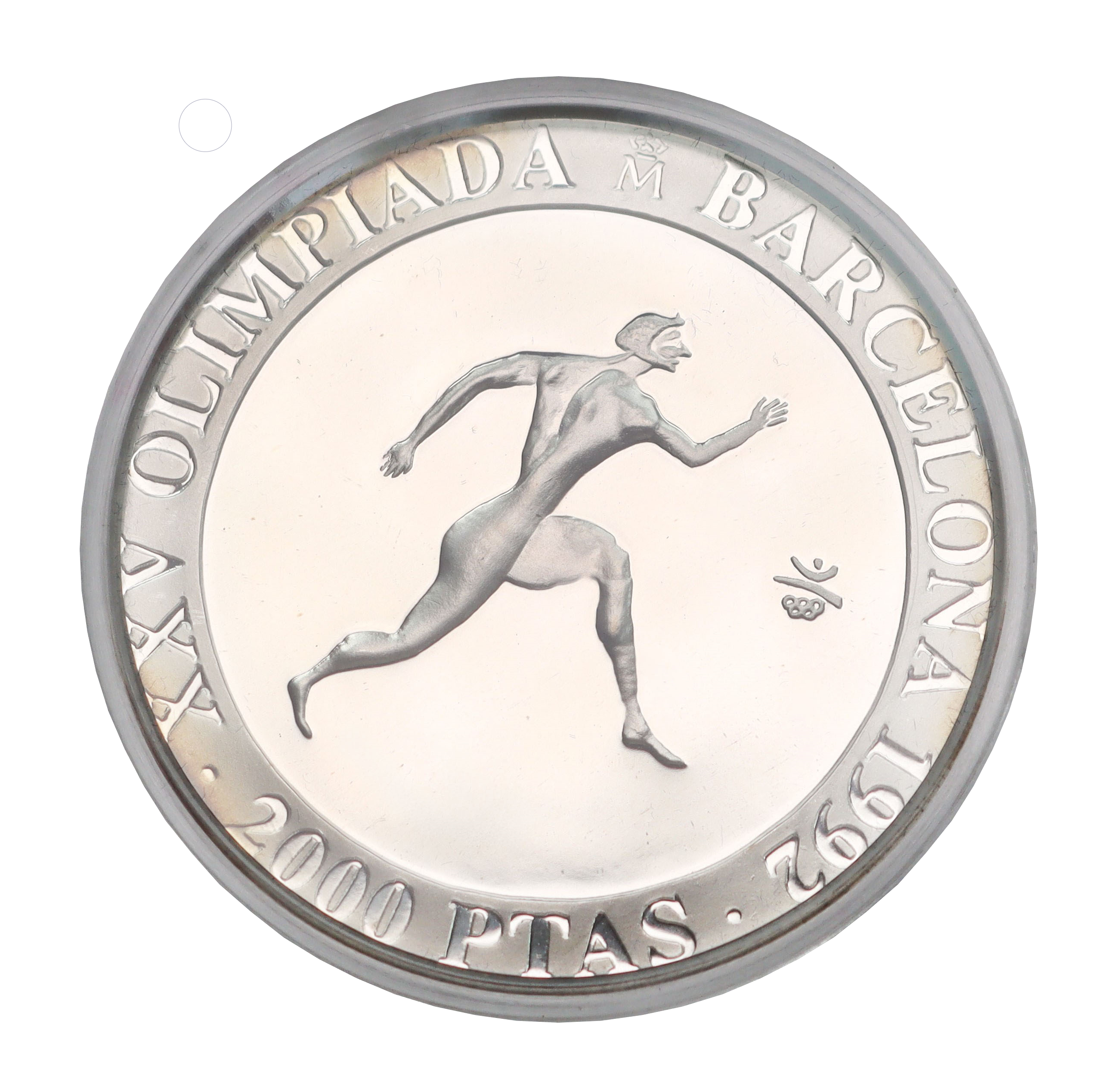 SPANIEN 2000 PESETAS 1990 Olympische Spiele Barcelona PP