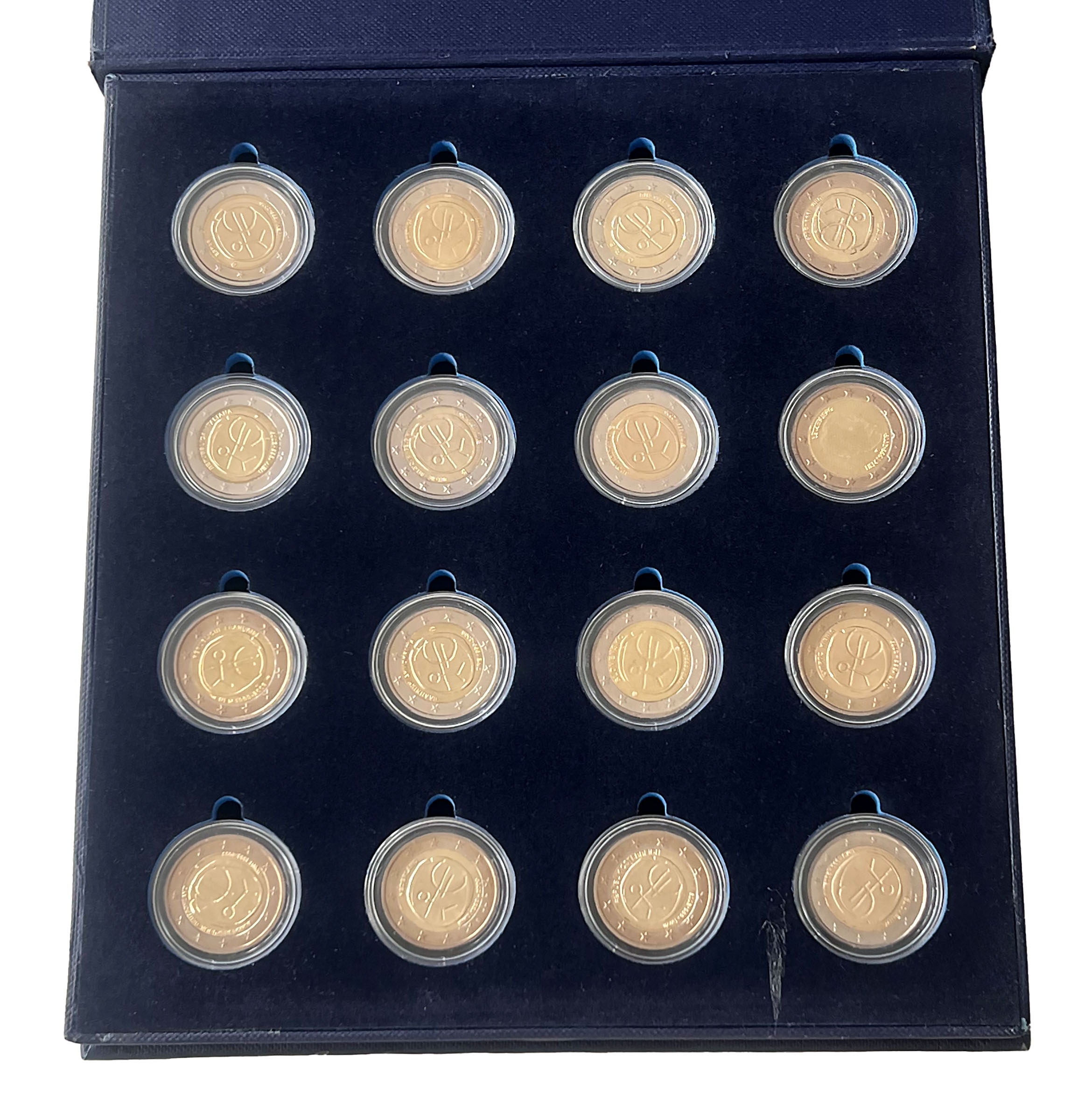 10 JAHRE WWU 1999-2009 mit 16 x 2 Euro Komplettset