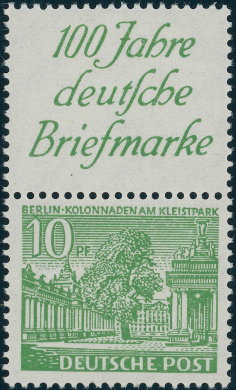 BERLIN 1949 Zusammendruck S 3