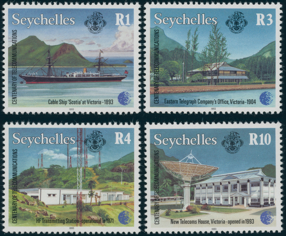 SEYCHELLEN 1993 MiNr. 782-785