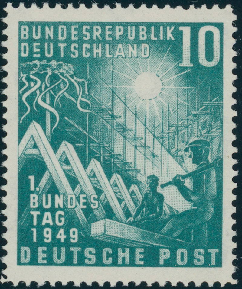 BRD 1949 MiNr. 111 II