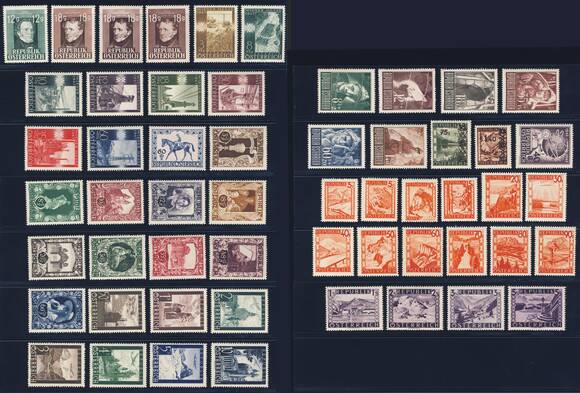 ÖSTERREICH 1947 Jahrgang komplett ÖSTERREICH 1947 Jahrgang komplett