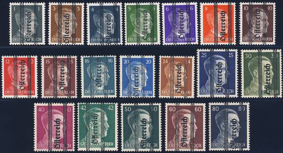 ÖSTERREICH 1945 MiNr. 674-692 ÖSTERREICH 1945 MiNr. 674-692