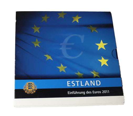 ESTLAND 2011 Euro-Kursmünzensatz