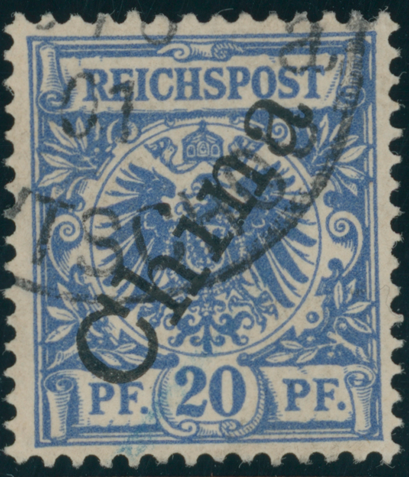 KIAUTSCHOU 1901 VORLÄUFER MiNr. V 4 II