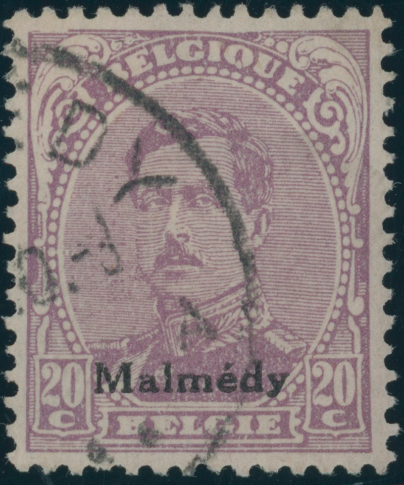 MALMÉDY 1920 MiNr. 6 A I PF