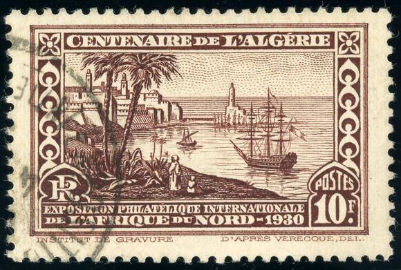 ALGERIEN 1930 MiNr. 101 A ALGERIEN 1930 MiNr. 101 A